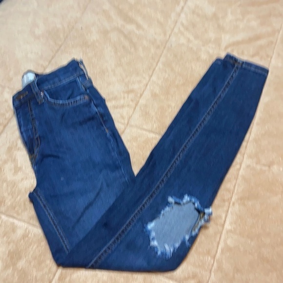 Free People Recessed Skinny Jeans - Picture 2 of 9